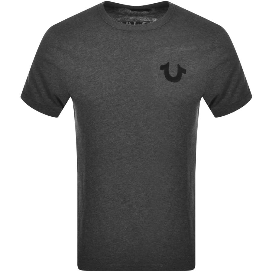 Alternative Image for ProductTrue Religion Buddha Logo T Shirt Grey2